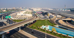View of Dubai International Airport