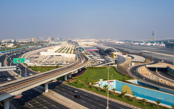 View of Dubai International Airport