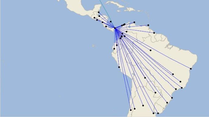WestJet announced a new interline agreement with Copa Airlines