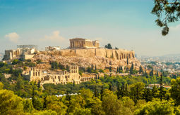 The Acropolis of Athens, Greece.