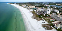 Siesta Beach on Siesta Key, Florida.