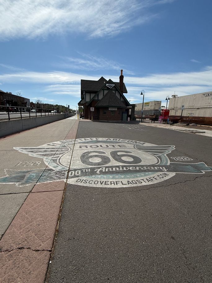 The Flagstaff Visitor Center celebrates the centennial of Route 66.