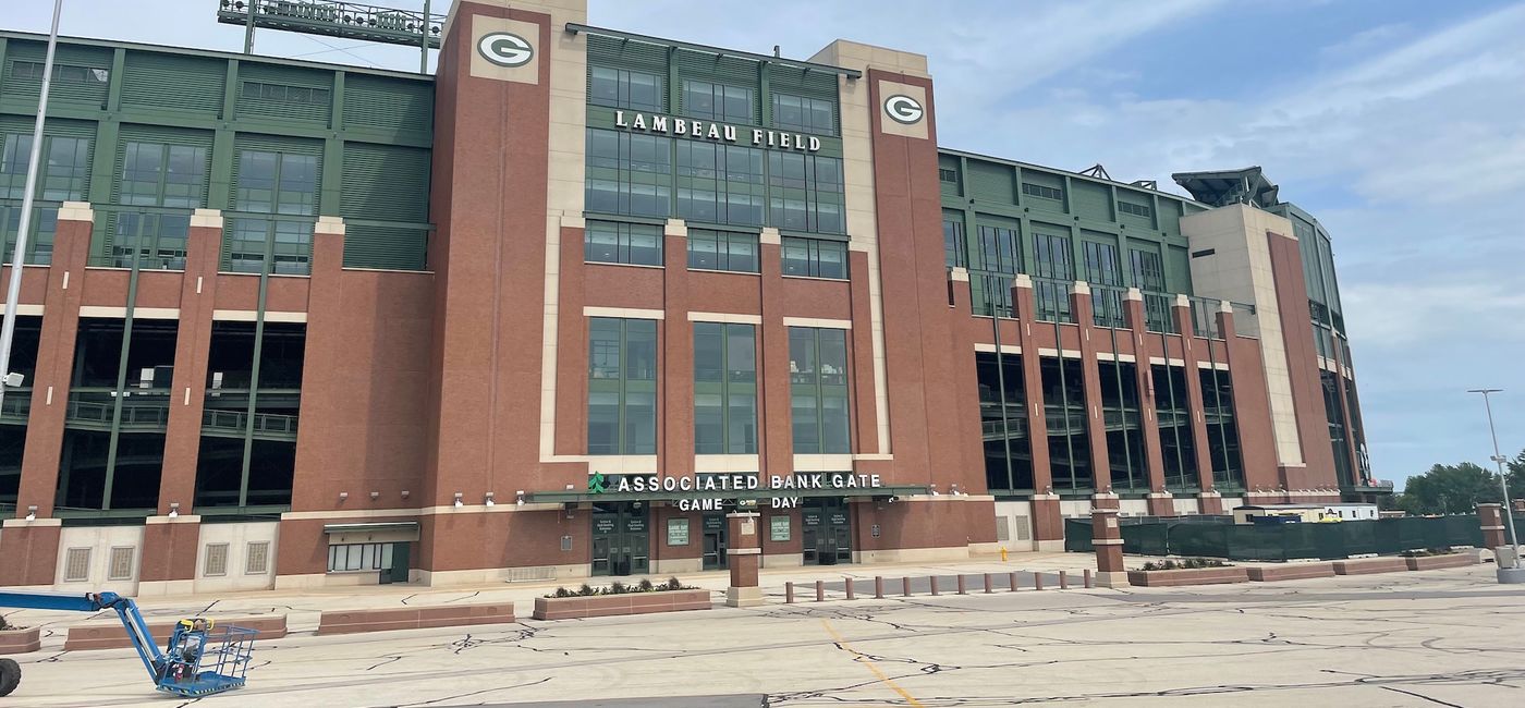Image: Lambeau Field in Green Bay, Wisconsin. (photo by Patrick Clarke)