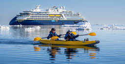 National Geographic-Lindblad Expeditions, svalbard, expedition cruise, kayaking, arctic cruises