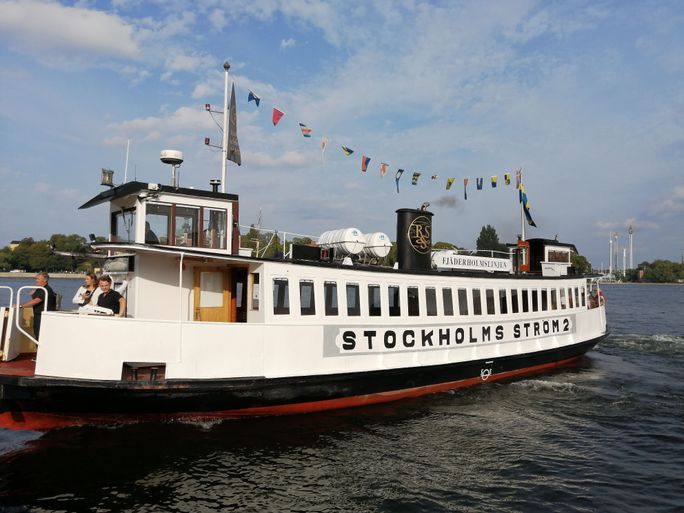 Stockholm, Stockholm archipelago, boat