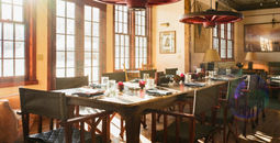 The new dining room at Dunton Hot Springs