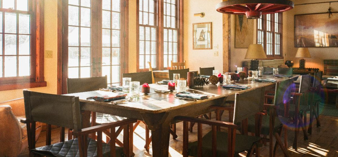 Image: The new dining room at Dunton Hot Springs (Photo Credit: Austin Mann)