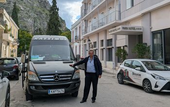 Christos Katsifos has been running Alexander the Great Tours since he was 16.