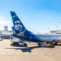 Alaska Airlines Boeing 737 Max in Seattle