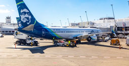 Alaska Airlines Boeing 737 Max in Seattle