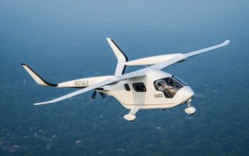 BETA eVTOL in sky