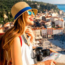 Piran, slovenia, solo travel, traveler, solo traveler, female traveler, woman