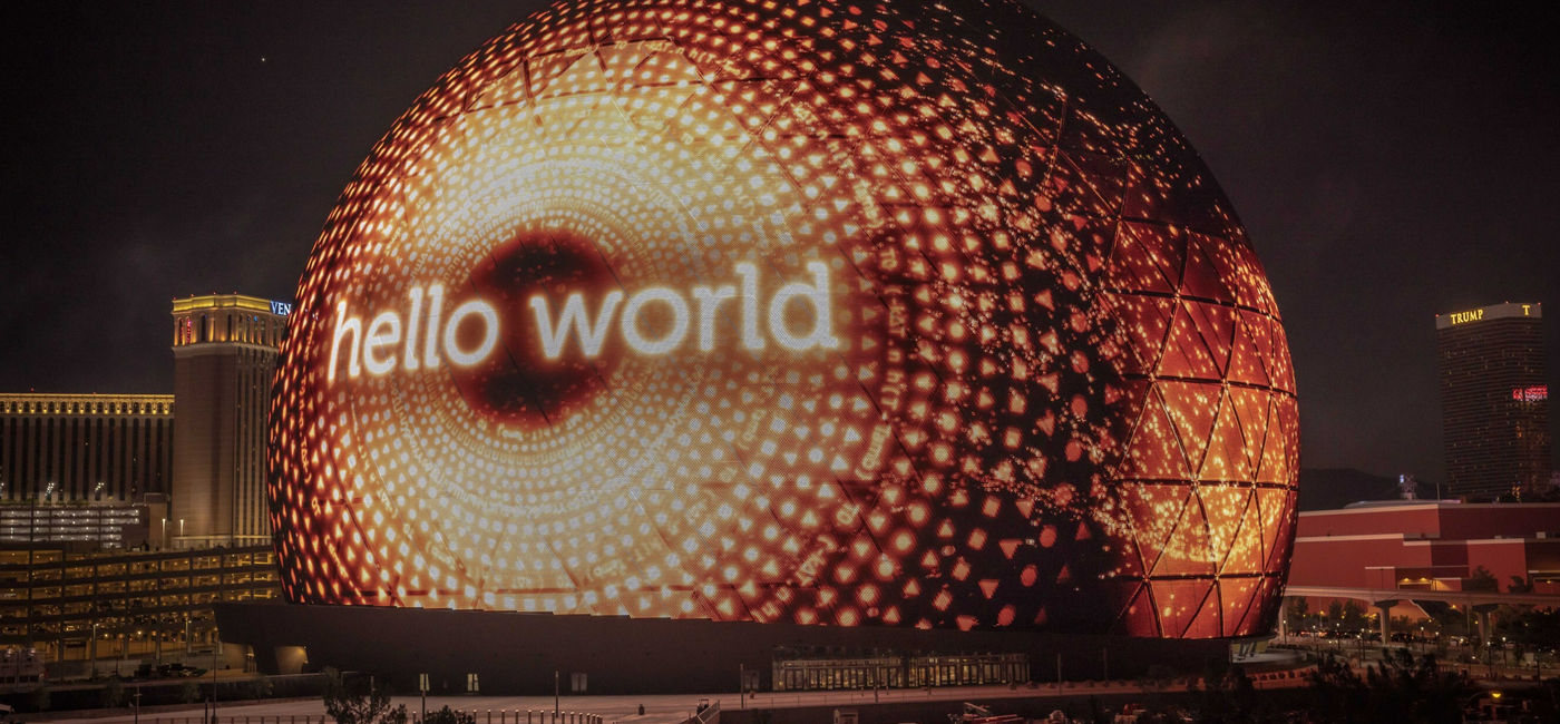 Image: The Sphere in Las Vegas  (Photo Credit: Sphere Entertainment)