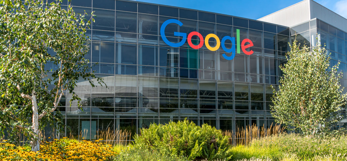 Image: Google Corporate Headquarters, Mountain View, California. (Photo Credit: Adobe Stock/wolterke)