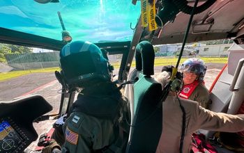 US Coast guard, cruise ship rescue