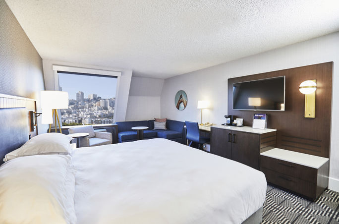 Deluxe Superior King am RIU Plaza Fisherman's Wharf. Deluxe Superior King am RIU Plaza Fisherman's Wharf.