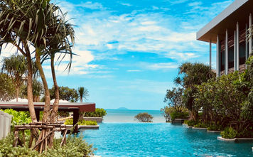 Views of the Gulf of Thailand from the Renaissance Pattaya Resort & Spa