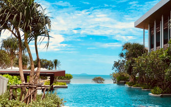 Views of the Gulf of Thailand from the Renaissance Pattaya Resort & Spa