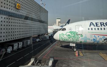 Aeromexico at Benito Juarez T2