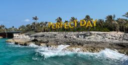 The entrance to Perfect Day at CocoCay