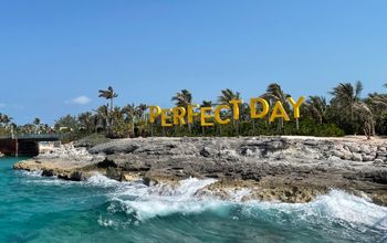The entrance to Perfect Day at CocoCay