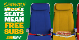 Subway is rewarding unfortunate Southwest Airlines customers this winter