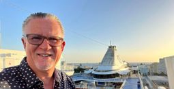 Adam Martindale onboard Oceania Cruises