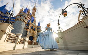 Cinderella Castle at Magic Kingdom Park.