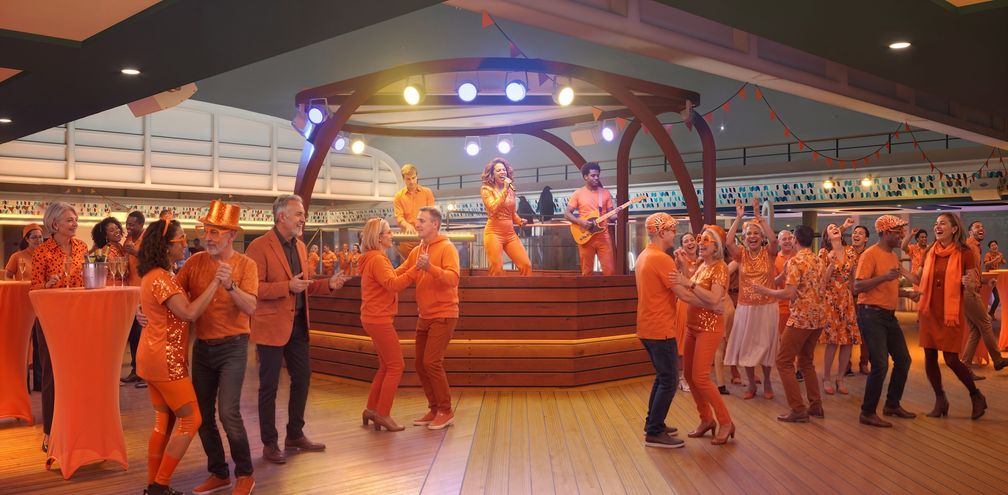 Holland America to Add Poolside Bandstands to Oosterdam, Zuiderdam