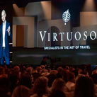 Virtuoso Travel Week 2026 Opening Session at the Bellagio in Las Vegas.