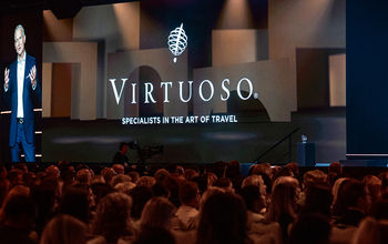 Virtuoso Travel Week 2026 Opening Session at the Bellagio in Las Vegas.