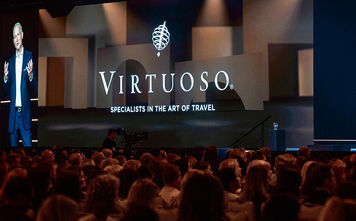 Virtuoso Travel Week 2026 Opening Session at the Bellagio in Las Vegas.