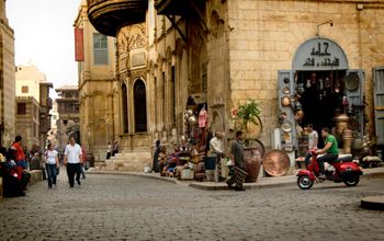 Cairo Egypt Local Streets