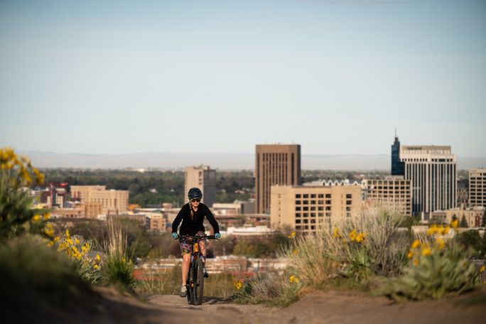 Mountain biking in Boise, Idaho