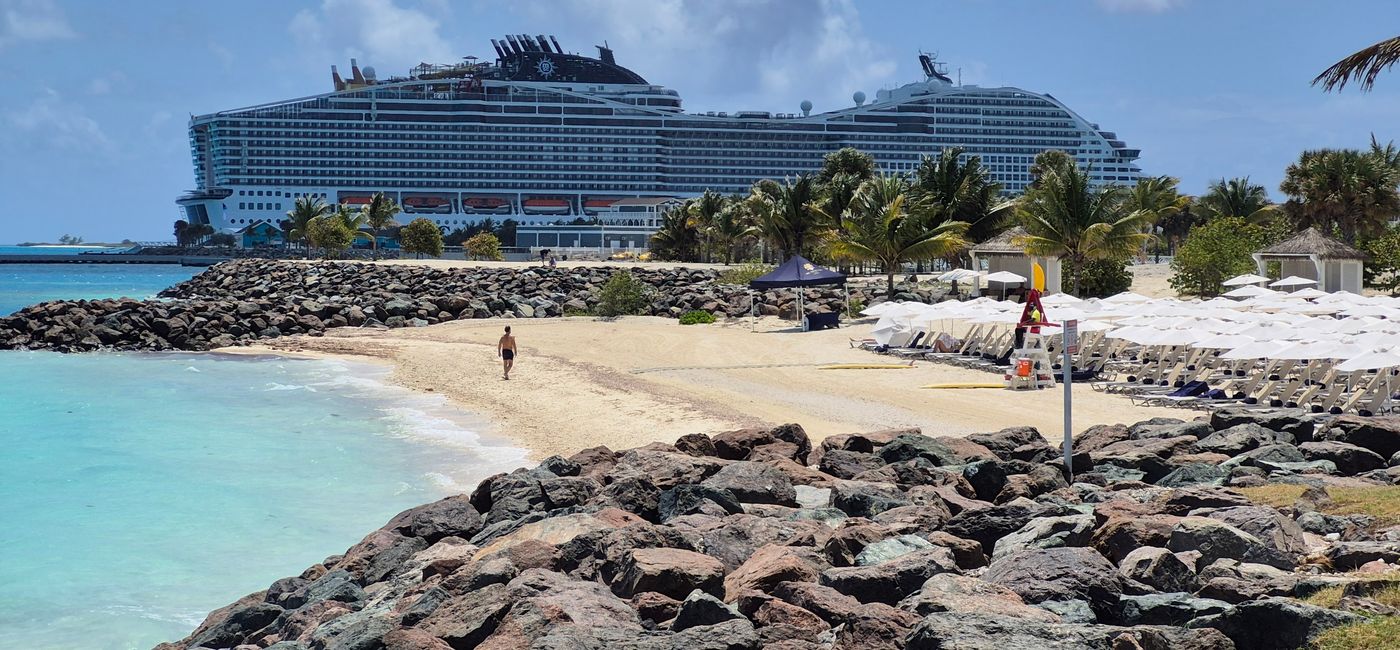 Image: MSC World America, Ocean Cay, Bahamas (Photo Credit: TravelPulse Canada/Jason Summers)