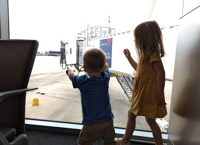 Kids at the airport Kids at the airport, child, baby, toddler, infant,