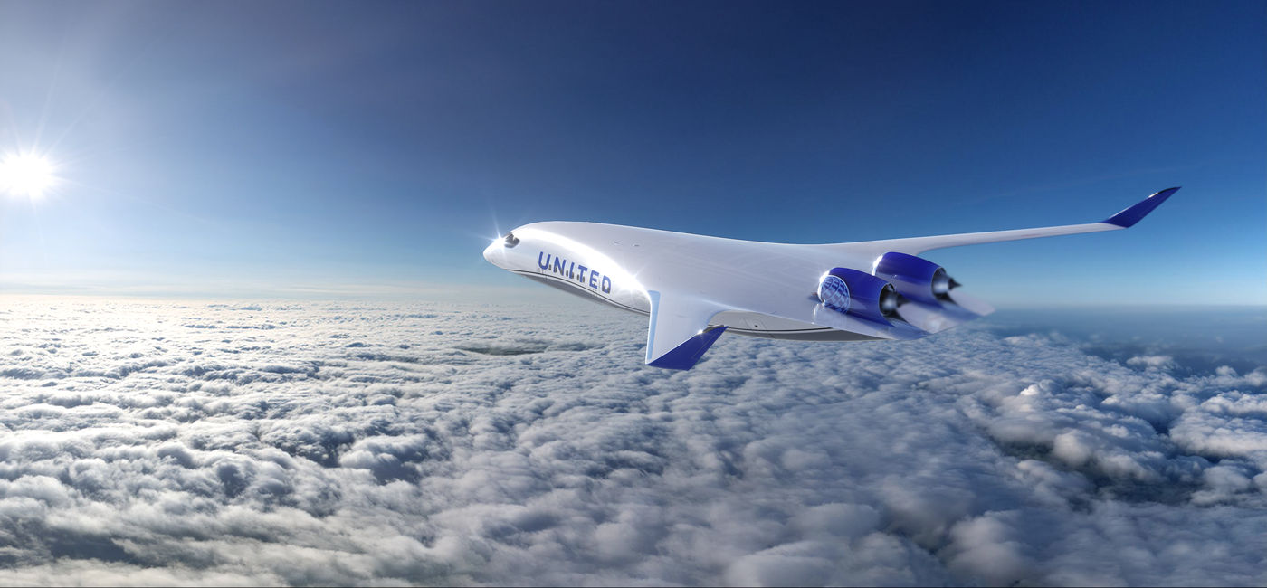 Image: « Si JetZero réussit son pari, cela pourrait transformer notre flotte principale en offrant une cabine plus spacieuse et confortable pour les passagers, tout en améliorant notre efficacité énergétique » (Source: Courtesy United Airlines)