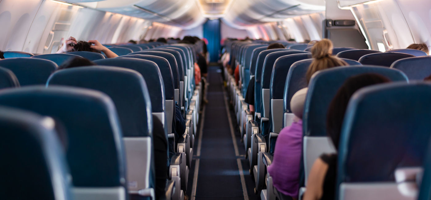 Image: Plane cabin. (Photo Credit: Adobe/tonefotografia)