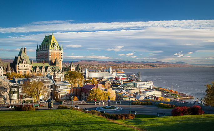 Fairmont Le Cha^teau Frontenac in Quebec City