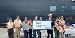 Princess Cruises and Holland America Line haved donated $5,000 in coins to a pair of Scouting America troops in Alaska.