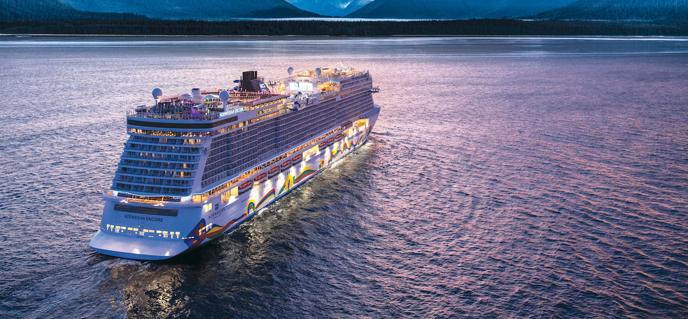 Image: Norwegian Encore. (photo via Norwegian Cruise Line)
