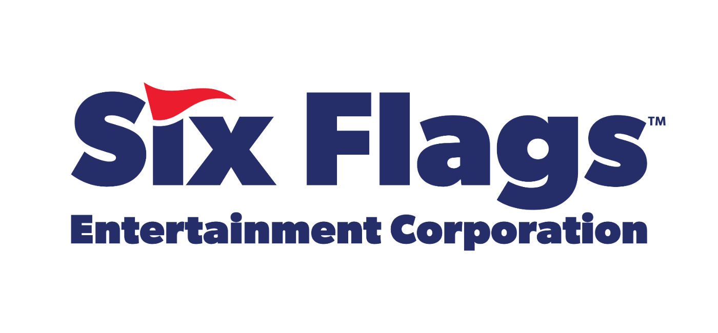 Image: The Six Flags Entertainment Corporation logo. (Photo Credit: Six Flags Entertainment Corporation)