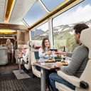 Glacier Express, Excellence Class rail car.