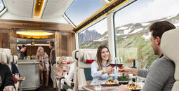 Glacier Express, Excellence Class rail car.