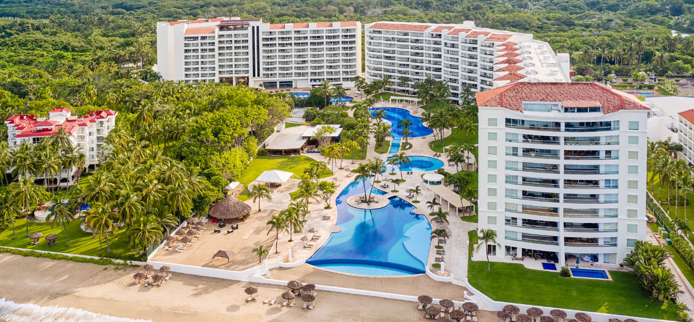 Image: Aerial view of the Fiesta Americana Nuevo Vallarta Resort & Spa. (Photo Credit: Grupo Posadas)