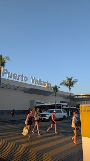 Puerto Vallarta airport vertical