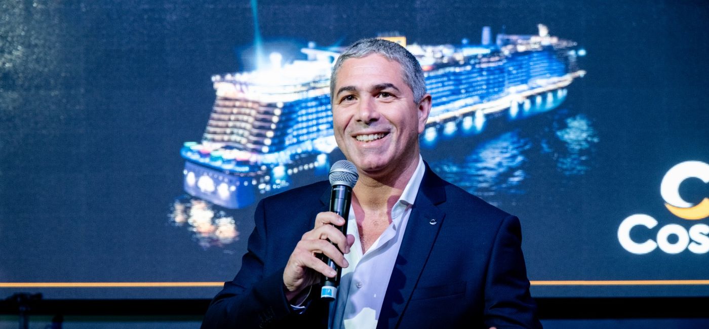 Image: Dario Rustico, General Manager-Americas, Costa Cruises. (Photo Credit: Costa Cruises Media)