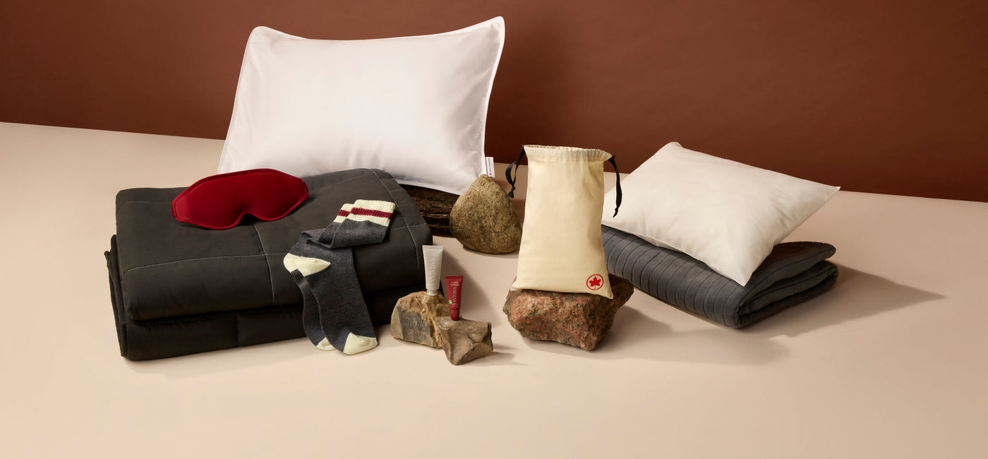 Image: Air Canada introduced a new collection of premium bedding and amenities. (Photo Credit: AC)