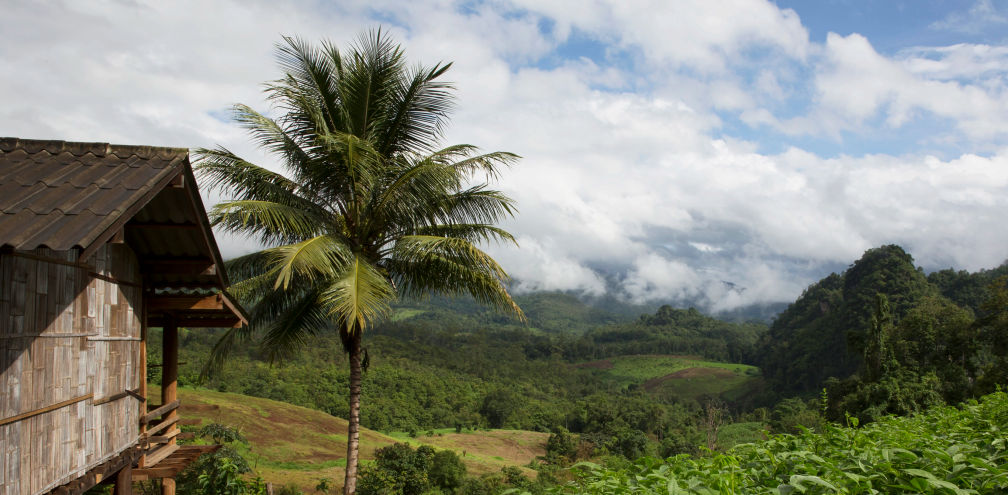 Thailand- Chiang Mai Pha Mon Village Landscape