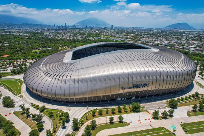 Estadio BBVA in Guadalupe, Monterrey, Mexico